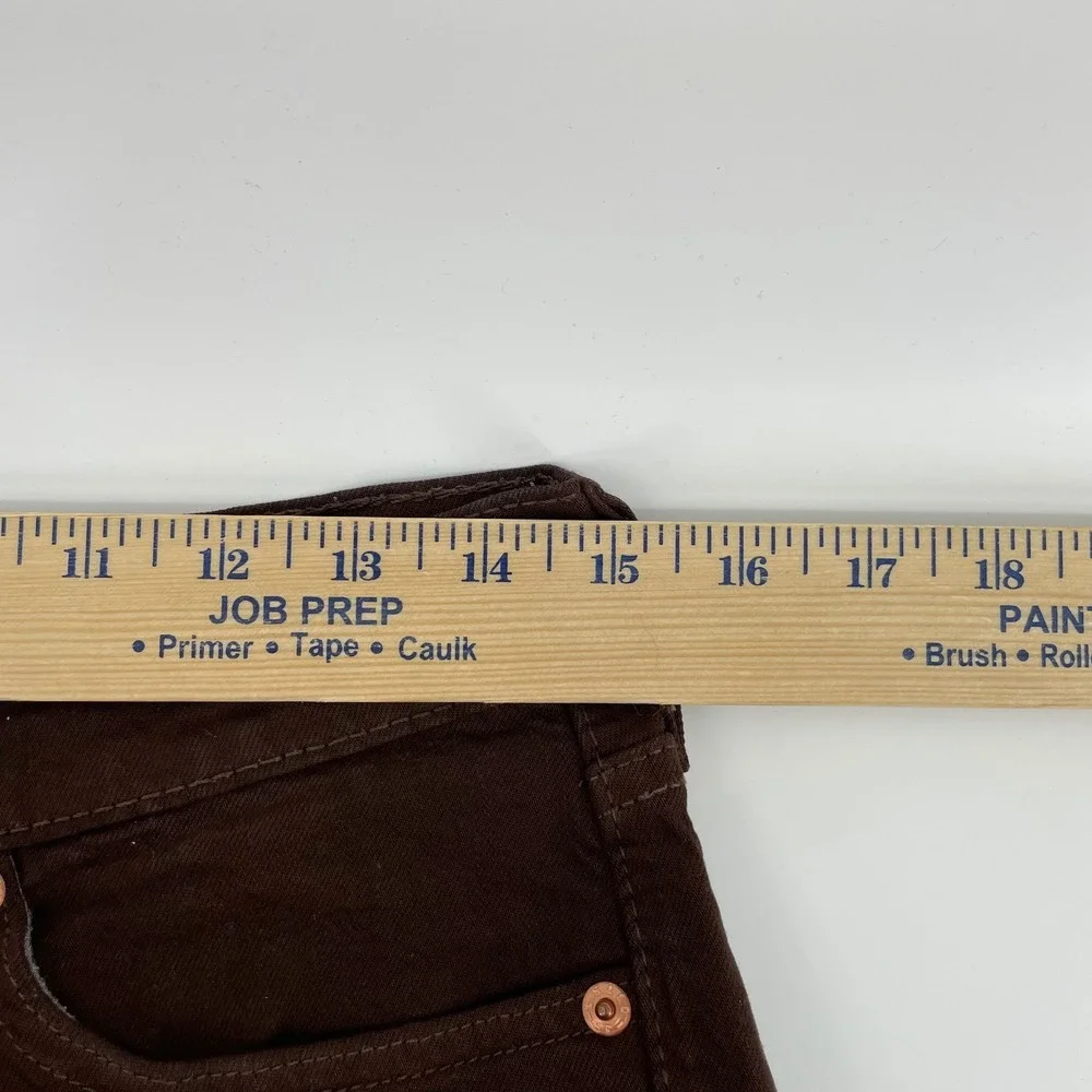 Levis 511 Slim Fit Brown Jeans Men's Size 30x32 Stretch Denim
